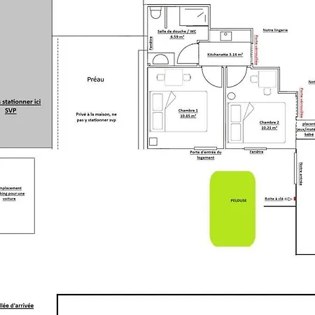 Apartmán 2 Chez Particulier, Avec Entree Independante, Proche Du Puy Fou, Encas Du Matin Offert
