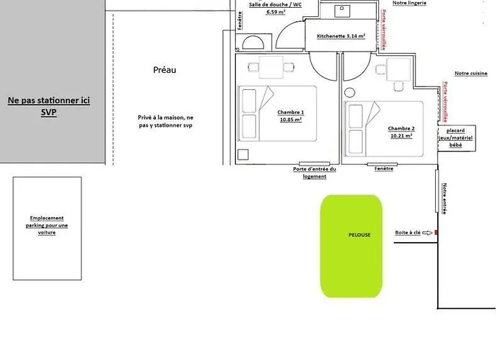 شقة 2 Chez Particulier, Avec Entree Independante, Proche Du Puy Fou, Encas Du Matin Offert